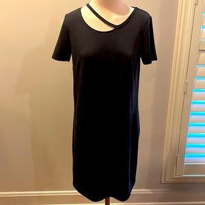 Black casual dress
